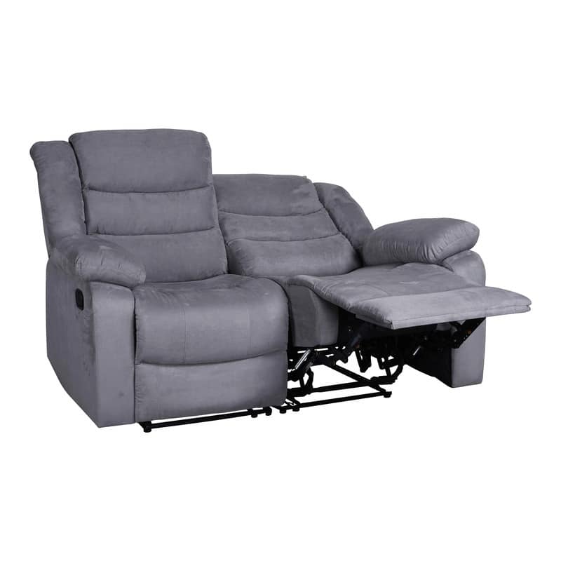 Modern 3-Piece Manual Reclining Living Room Sofa Set with Dropdown Table and Console