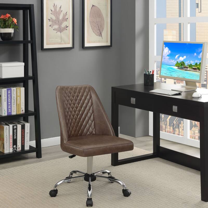 Althea Upholstered Adjustable Home Office Desk Chair