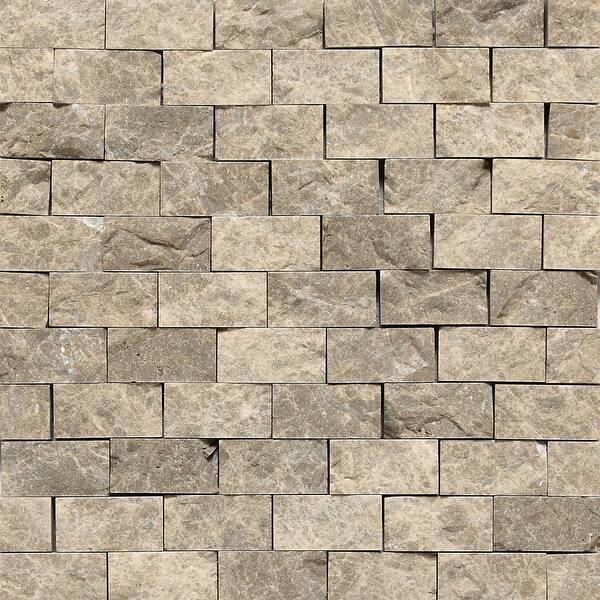 Daltile M12sf Marble 1 X 2 Brick Joint Mosaic Wall Floor Tile Overstock 18408908