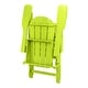 preview thumbnail 115 of 166, Laguna Fade Resistant All Weather Outdoor Patio Folding Adirondack Chair
