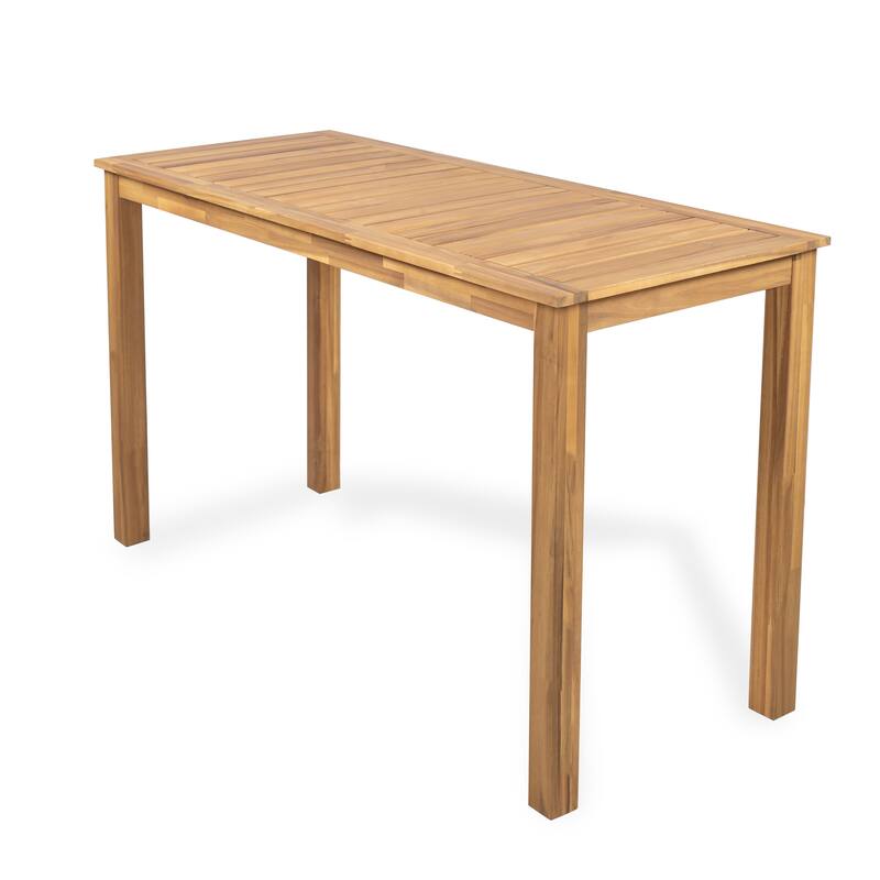 Christopher Knight Home- Jeremy Patio Wood 5 Piece Bar Set