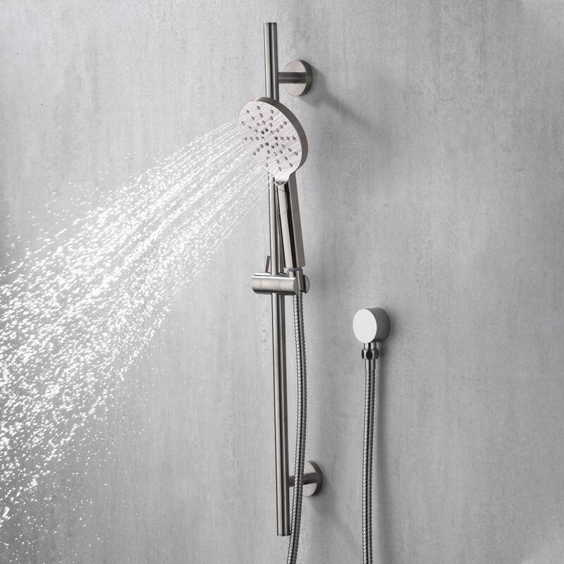 Luxier SB01-30 30 in. Adjustable Slide Bar for Handheld Showerheads