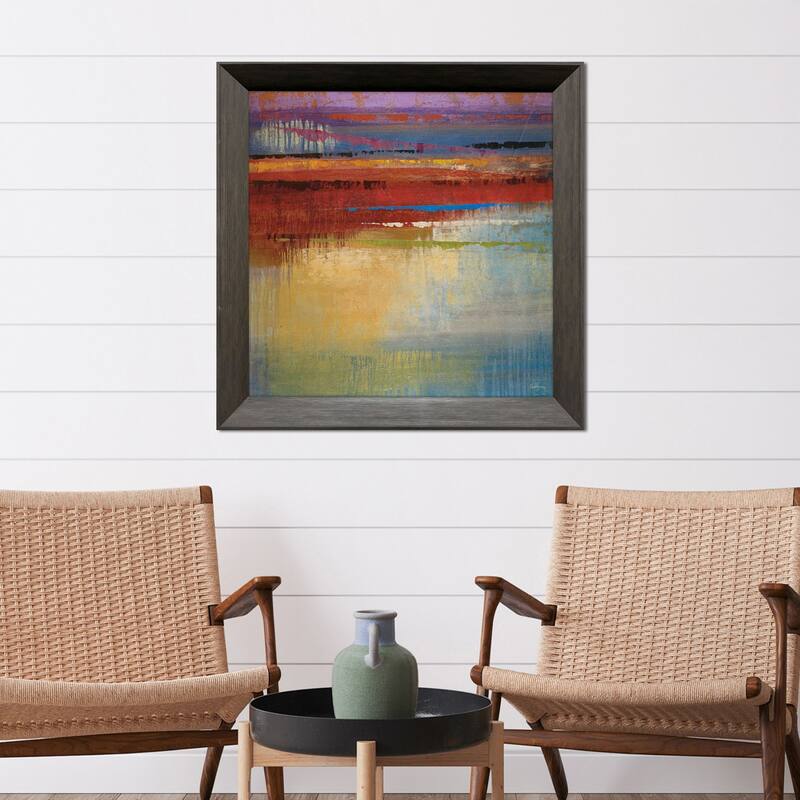 Paragon City Colors I Framed Art - Plastic