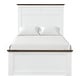 preview thumbnail 30 of 32, Furniture of America Althea Modern Farmhouse 2-Piece Wood Kids Panel Bed and Nightstand Set