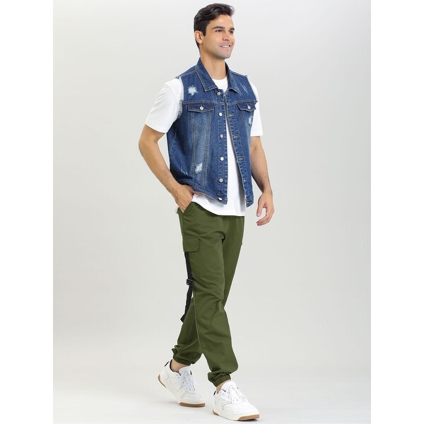 mens drawstring work pants