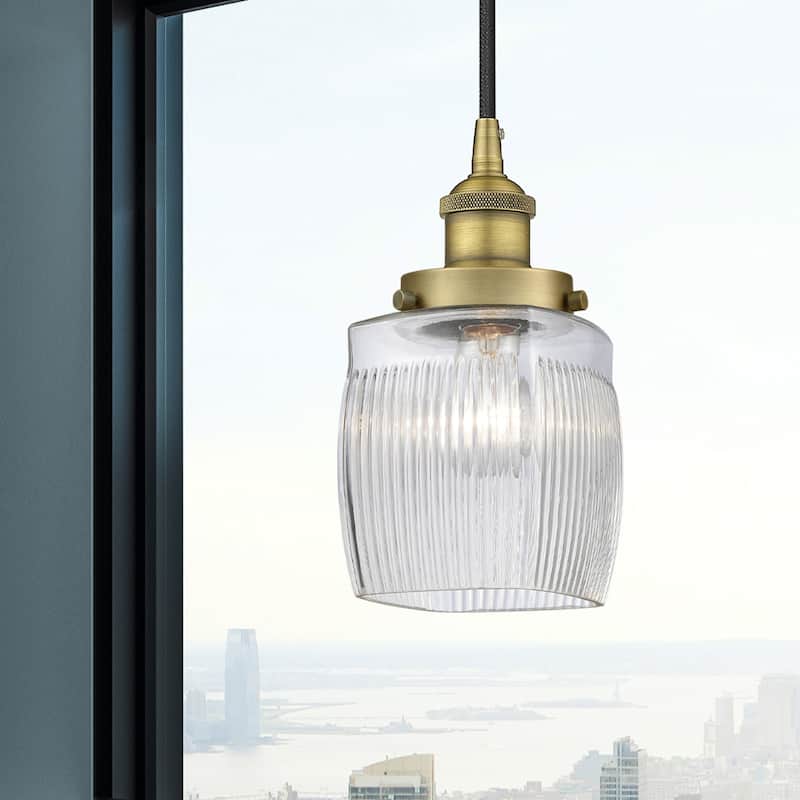 Innovations Lighting 616-1PH-10-6 Colton Pendant Colton 6" Wide Mini