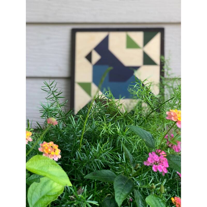 Zylina Greenhouse & Garden Art - Blue Jay Quilt