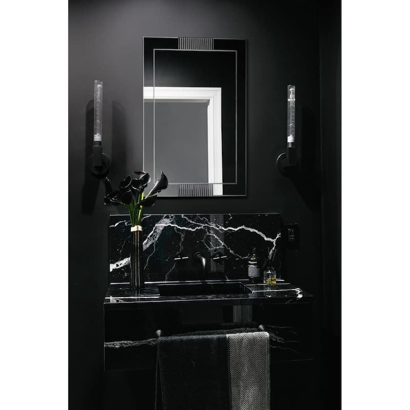 Francisca Large Frameless Wall Mirror - 23.6" x 31.5"