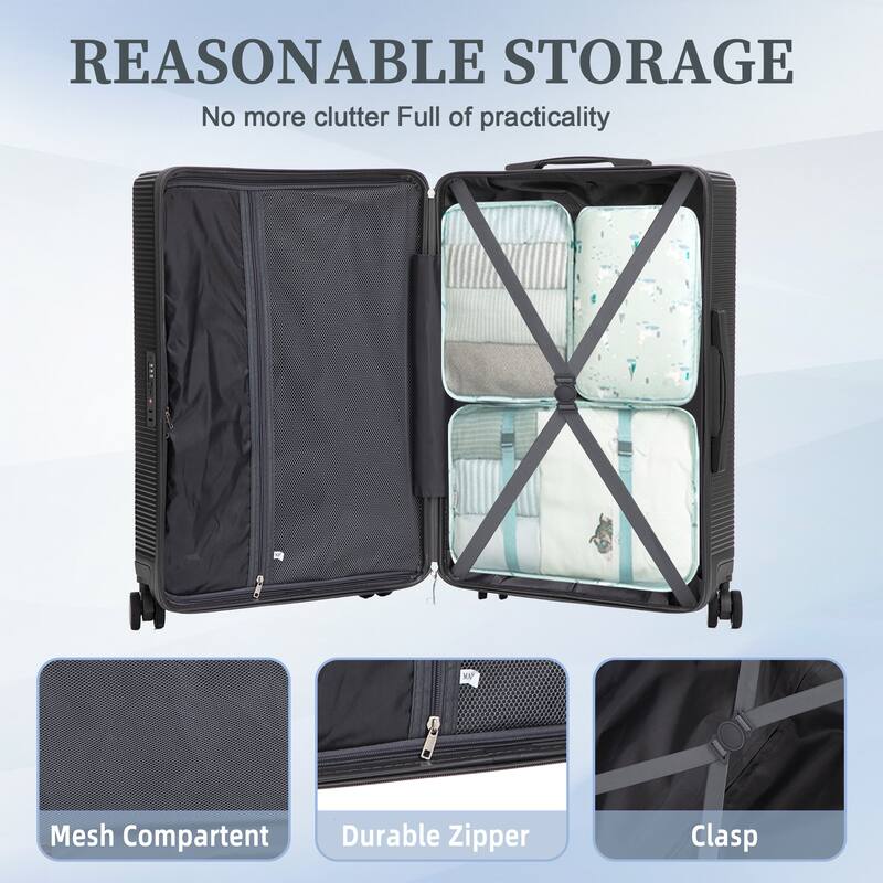 20"/24"/28" 3 pcs/set in ABS Spinner Wheel Luggage