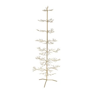 Natural Floor Standing Metal Tree - 66"