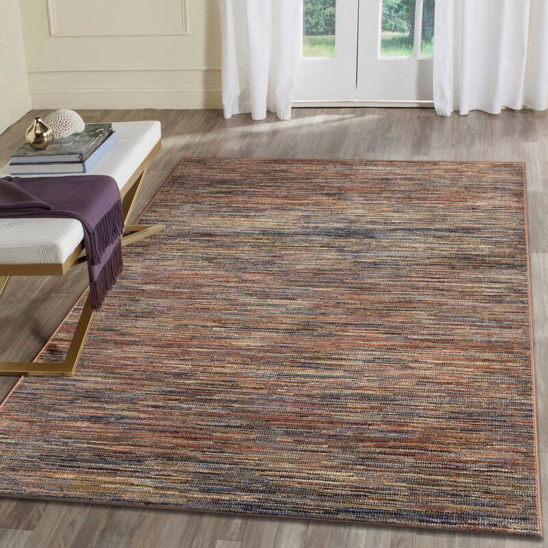 Liora Manne Ariana Strata Indoor Rug - 5'3" x 7'6" - Terracotta