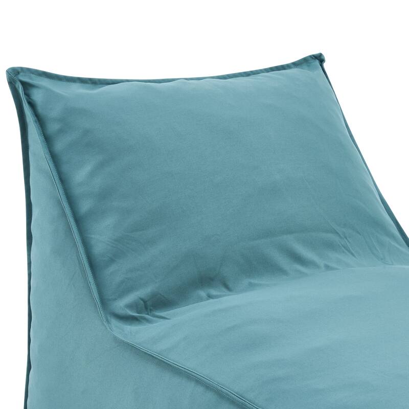 Christopher Knight Home- Carter Outdoor Fabric Bean Bag Lounge Chair