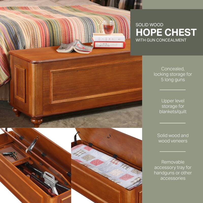 Hope Chest with Gun Concealment