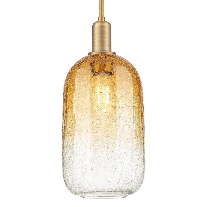 Innovations Lighting 716-1S-G482-7AM Brookhaven Cloche 7" Wide Mini - Brushed Brass