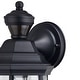 preview thumbnail 3 of 9, Vaxcel Lighting T0730 Auburn 12" Tall Outdoor Wall Sconce with Clear