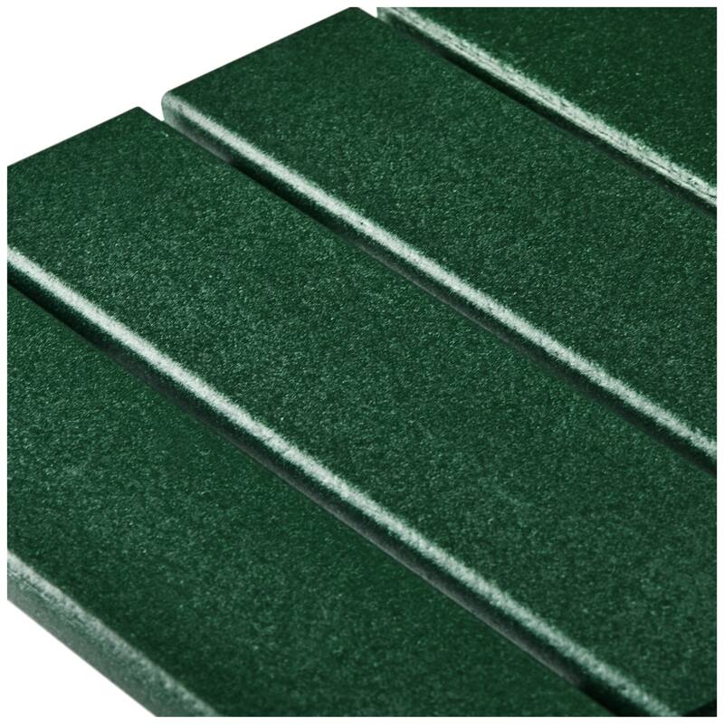 Aderson Outdoor Poly Adirondack Chair with Side Table