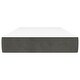 preview thumbnail 39 of 46, vidaXL Pocket Spring Bed Mattress Light Gray/Dark Gray multi size Velvet