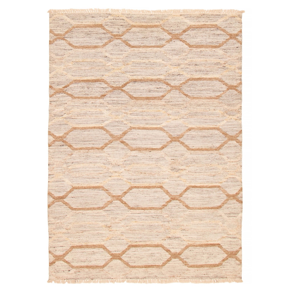 Ankara FW Grey Kilim 5'2" x 7'5" - 5'2 x 7'5