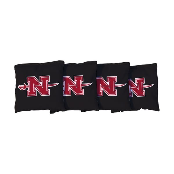 slide 2 of 3, Nicholls State University Colonels Grey Cornhole Bags All-Weather Resin Filled