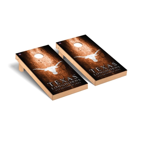 slide 2 of 5, Texas Longhorns Museum Cornhole Board Set