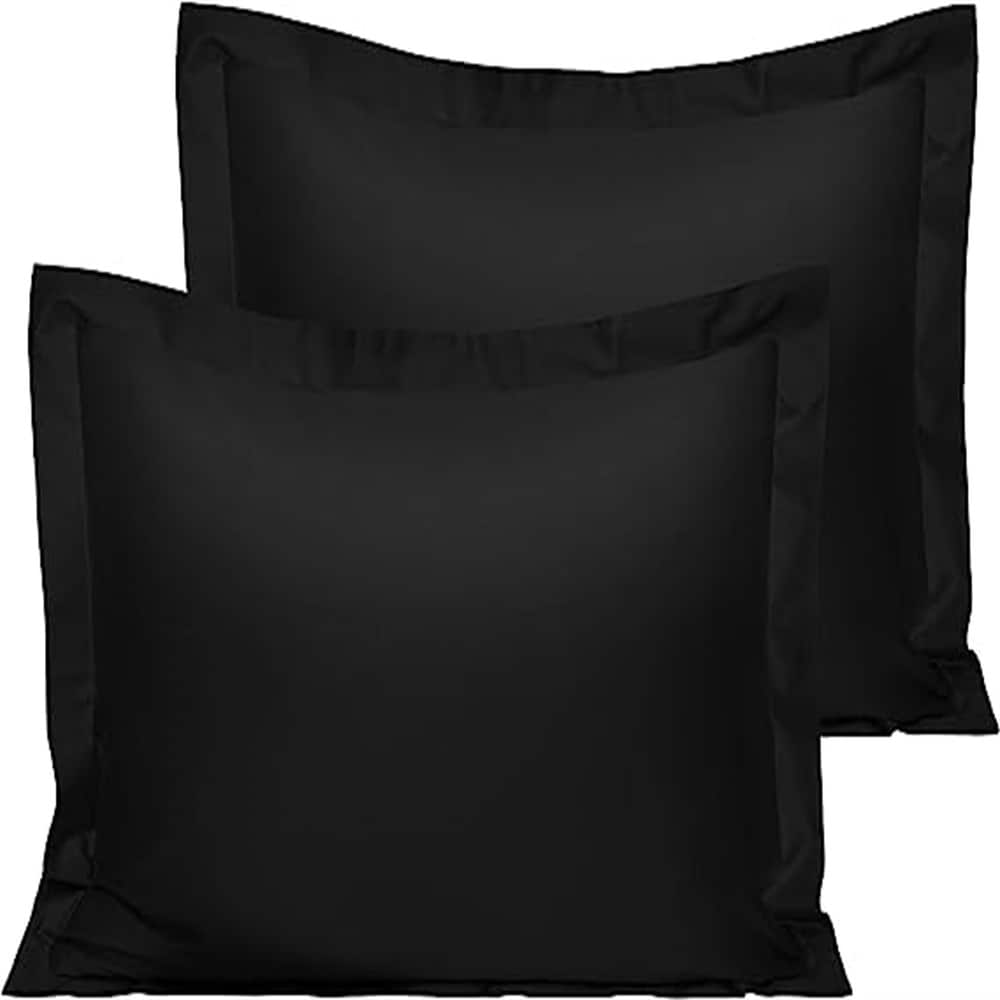 Black new arrivals euro shams