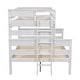 preview thumbnail 51 of 50, Bunk Bed with Ladder and Slat for Bedroom/Dorm