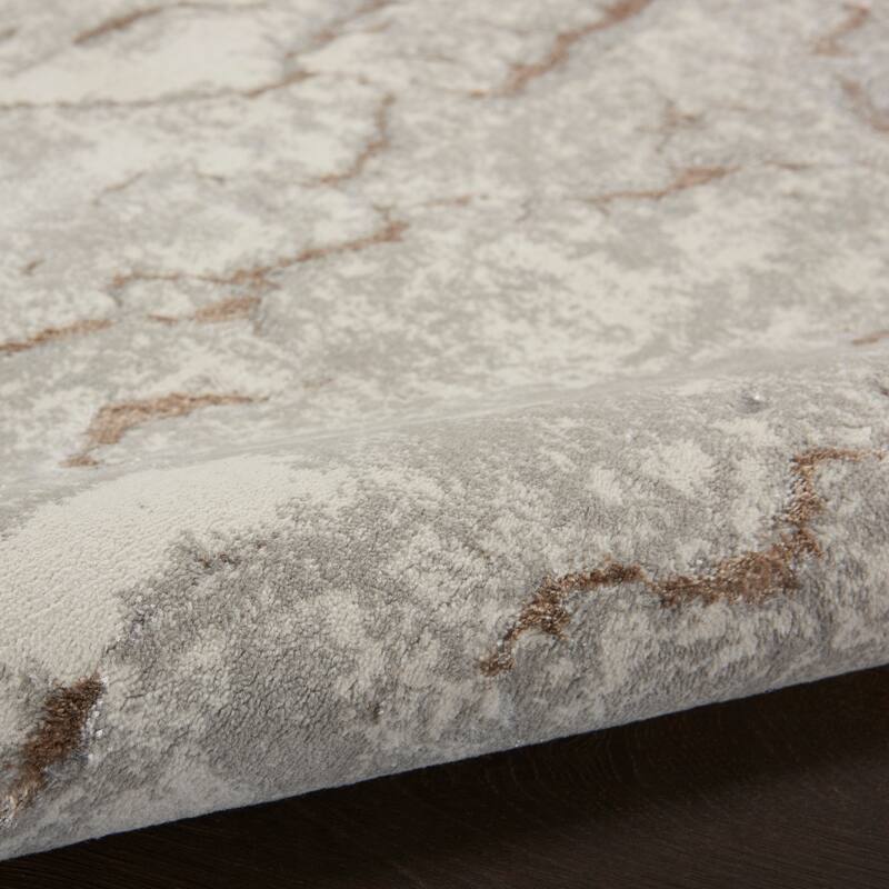 Nourison Metallic Chic Abstract Area Rug