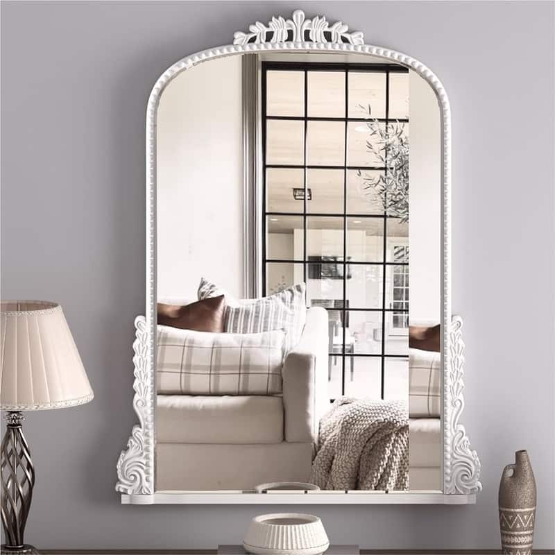 Traditional Baroque Arch Wall Mirror
