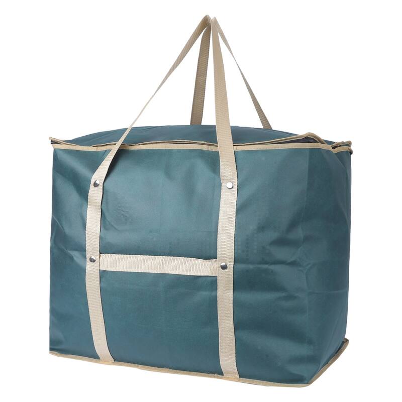 1 Pack Clothes Storage, Foldable Storage Bags, Moving Bags for Organizing Clothing, Closet Organizers and Storage with Handles