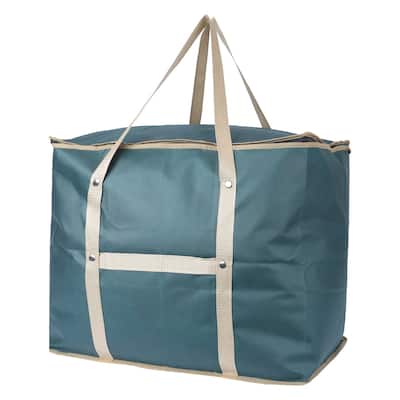 1 Pack Clothes Storage, Foldable Storage Bags, Moving Bags for Organizing Clothing, Closet Organizers and Storage with Handles