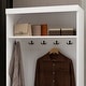 preview thumbnail 25 of 48, Combo Entryway Hall Trees Storage Bench Closet Organizer Clothes Rack
