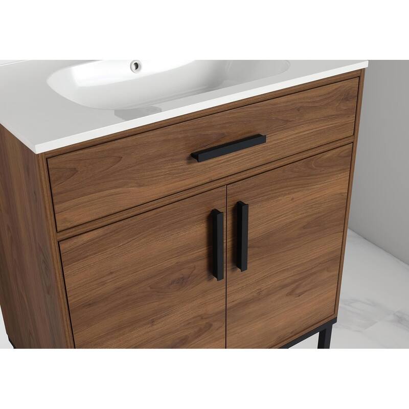 Blossom Freestanding Bathroom Vanity with SMC Sink All Wood