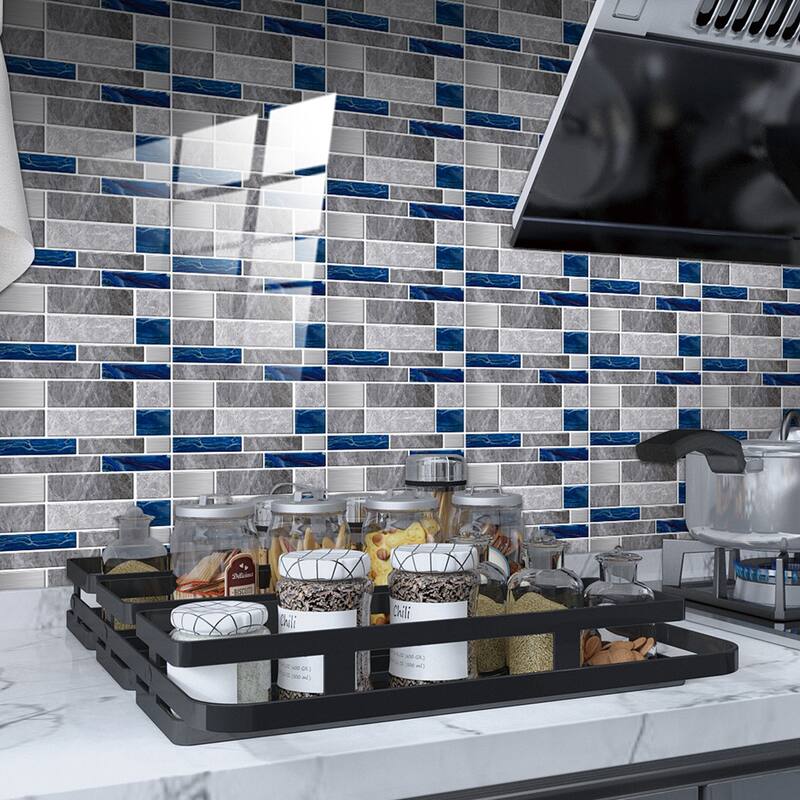 Self-Adhesive Wallpaper Brick Marble Pattern Wall Tile Sticker PVC