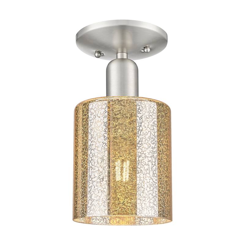 Innovations Lighting Endless Possibilities Arcadia - Cobbleskill - 1 Light 5" Semi-Flush Mount