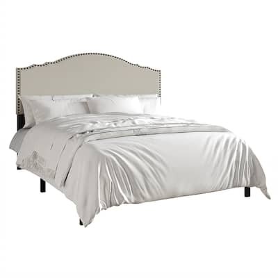 CraftPorch Traditional Upholstered Bed with Nightstand and Bench 3-pieces Bedroom Set