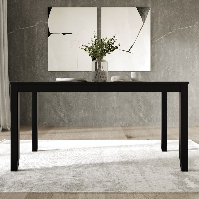 CraftPorch Minimalist Timeless Wooden Dining Table - N/A