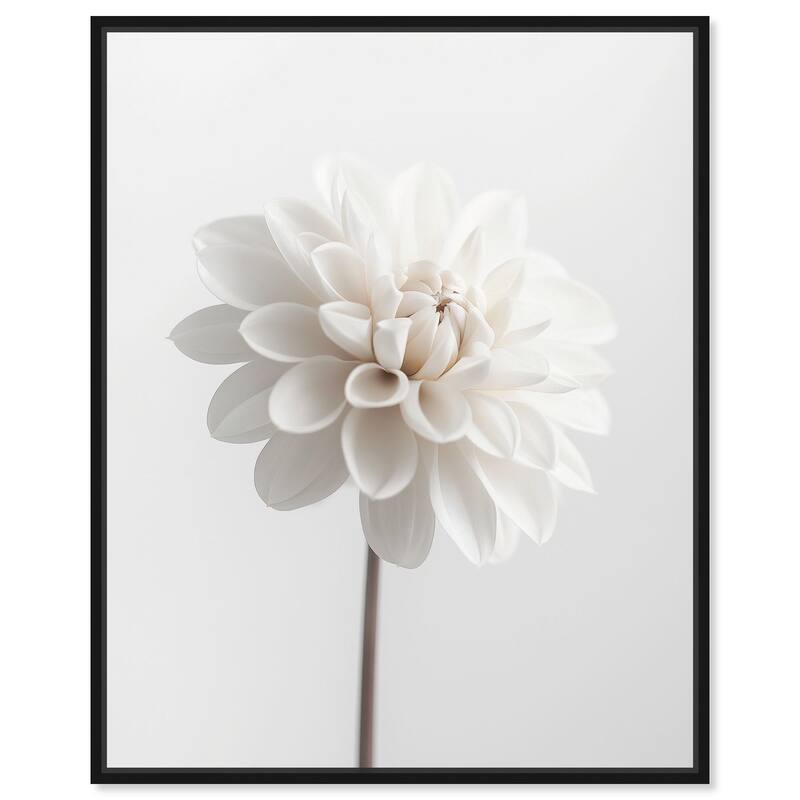 Pristine Blossom II Canvas by Art Remedy - 30" x 36" - Black