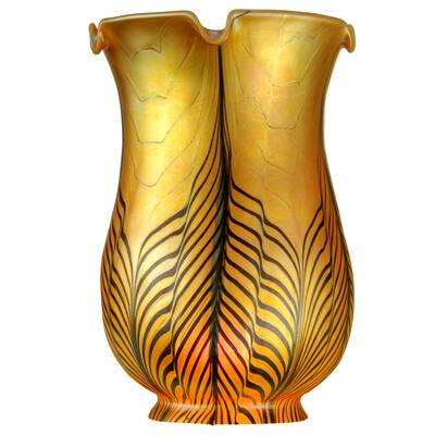 3.5 In. Wide Golden Tulip Shade