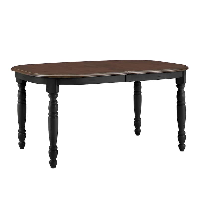 Mackenzie Country Antique Two-tone Dining Table by iNSPIRE Q Classic