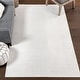 preview thumbnail 8 of 59, Nuloom Argelia Solid Machine Washable Area Rug 6' 7" x 9' - Cream - Rectangle