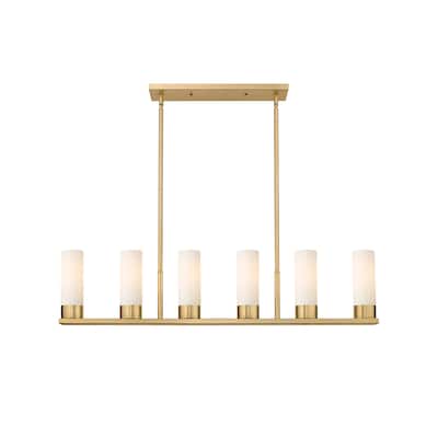 Innovations Lighting Empire - 6 Light 8" Stem Hung Linear Pendant