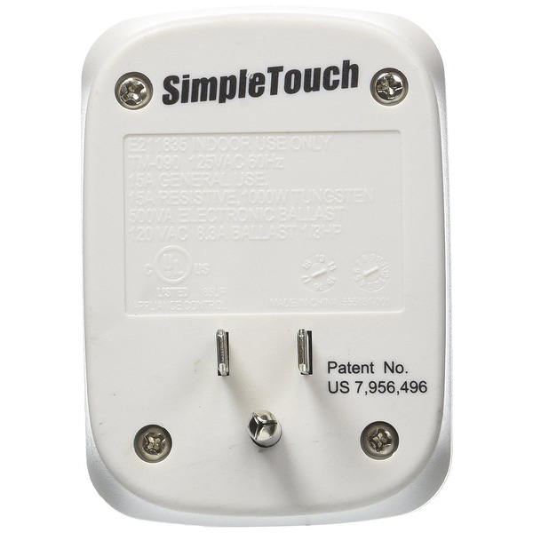Simple Touch C30004-Single Original Auto Shut-Off Safety Outlet 30 Minute for
