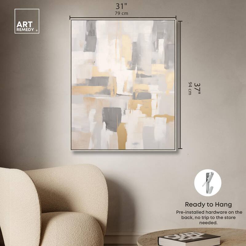Soft Brilliance I Canvas by Art Remedy