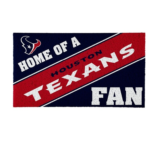 Houston Texans PVC Door Mat On Sale Bed Bath & Beyond 37956333