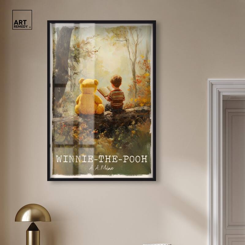 Classic Winnie the Pooh Shadowbox by Art Remedy