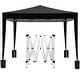 preview thumbnail 21 of 22, 10 x10 Folding Canopy with 4 Sidewalls Outdoor Event Shelter Gazebo Portable Tents for Parties, Canopy Weight Bag Carry Bag