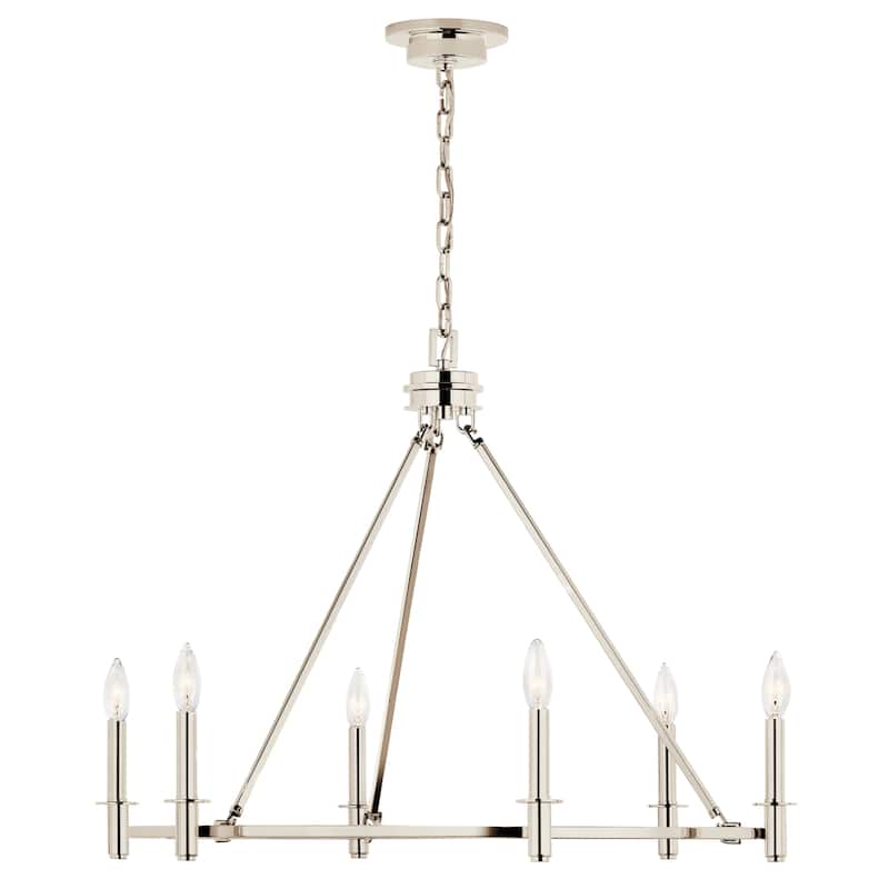 Kichler Lighting Carrick 32.25 in. 6-Light Chandelier