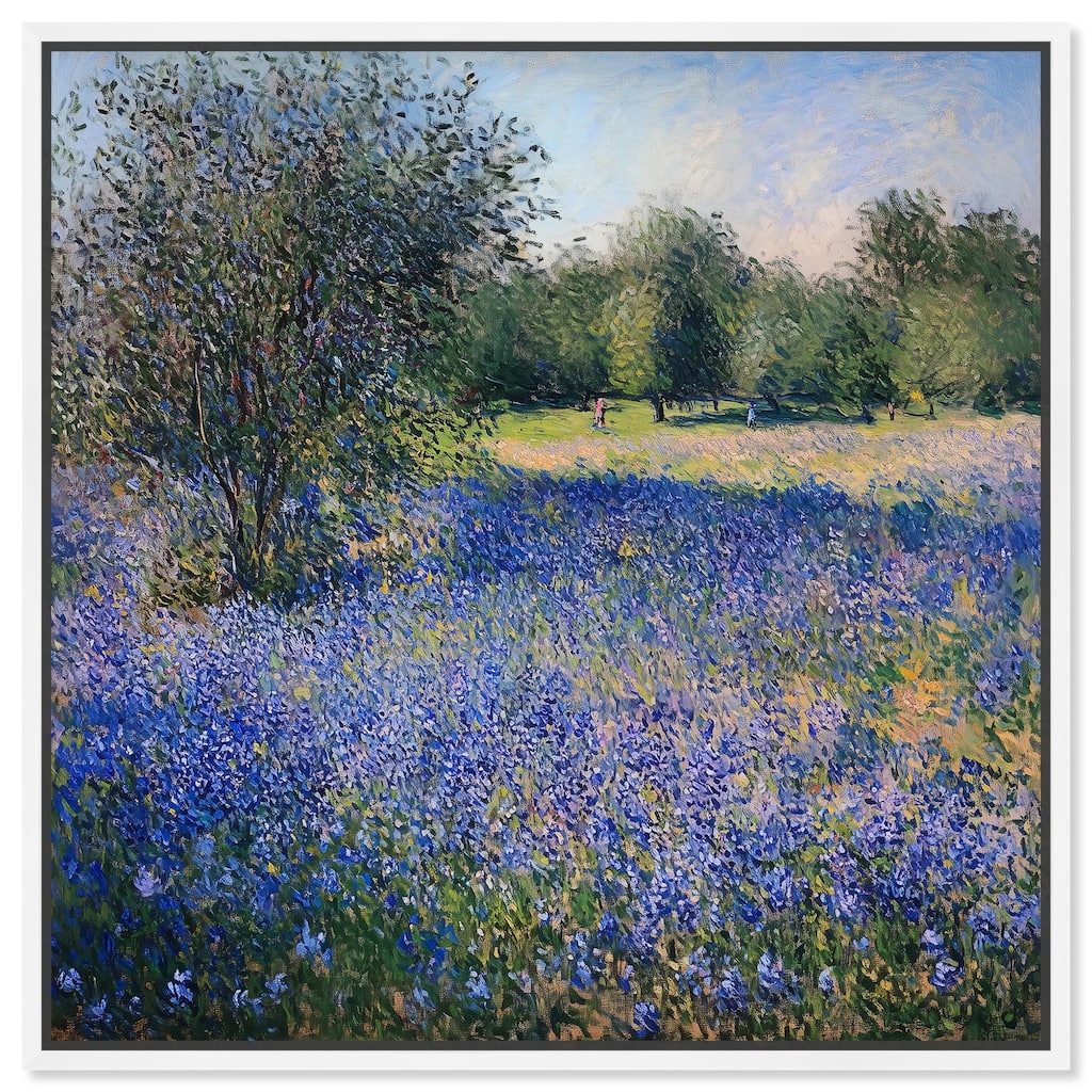 Bluebonnet Meadow I Canvas by Art Remedy