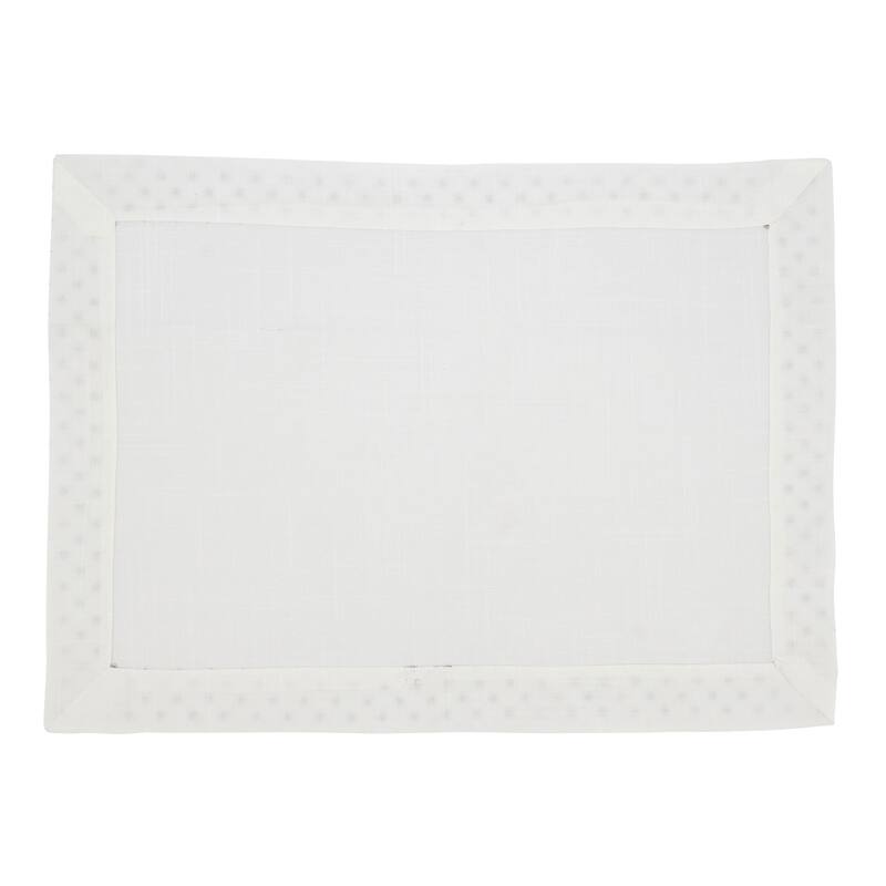 Polished Patterns Metallic Lattice Placemat (Set of 4) Bed Bath