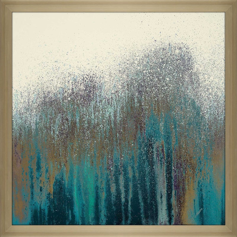 "Teal Woods (Square)" Print on Acrylic